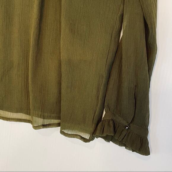 Vero Moda long sleeve high neck blouse top - Picture 6 of 11